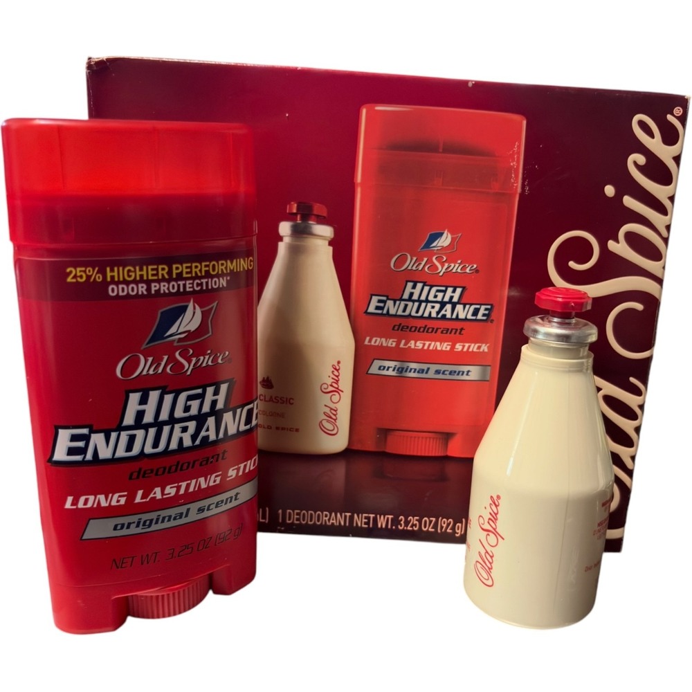 Old Spice Classic Collection Gift Set Cologne 2.5 oz & Deodorant 3.2 oz 5 Grandp